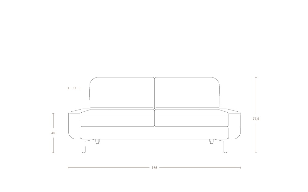Dimensoes do produto sof cama lunna